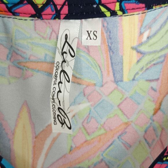 Lulu B Sleeveless Quarter Zip Dress Size XS Pineapple Beach Resort UPF 50+ NWT - Picture 8 of 11